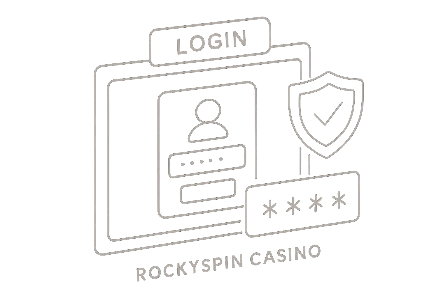 RockySpin Casino Login: accedi al tuo conto visual guide for RockySpin Casino